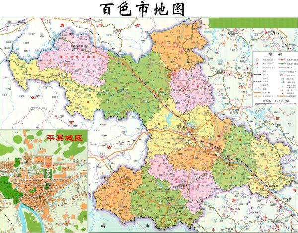 最新百色地图全解析及实用指南