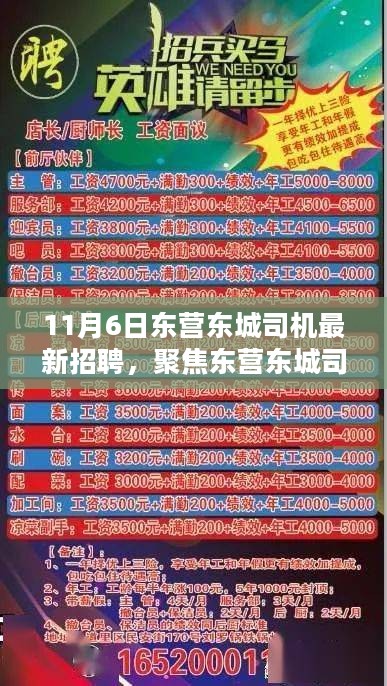 东营司机最新招聘信息