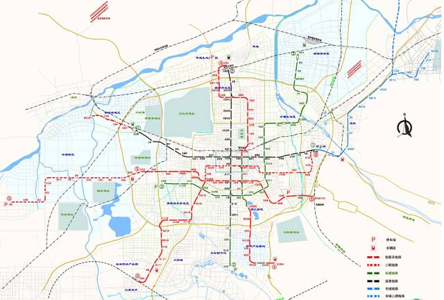 西安地铁7号线最新线路图